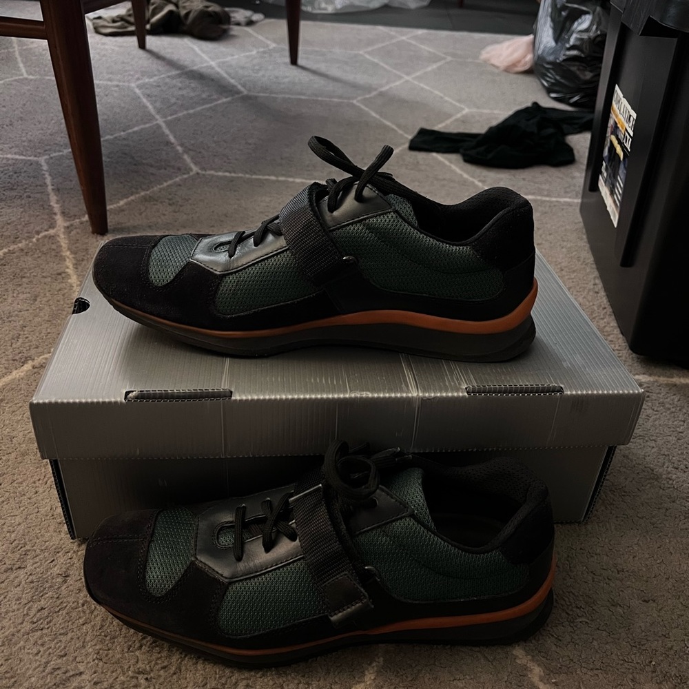 Men’s Prada Sneakers, Like New (read description)
